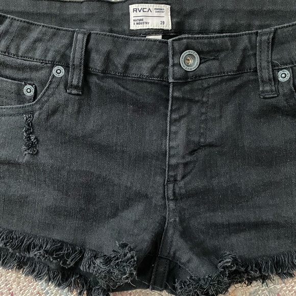 RVCA DENIM SHORTS - Picture 2 of 2